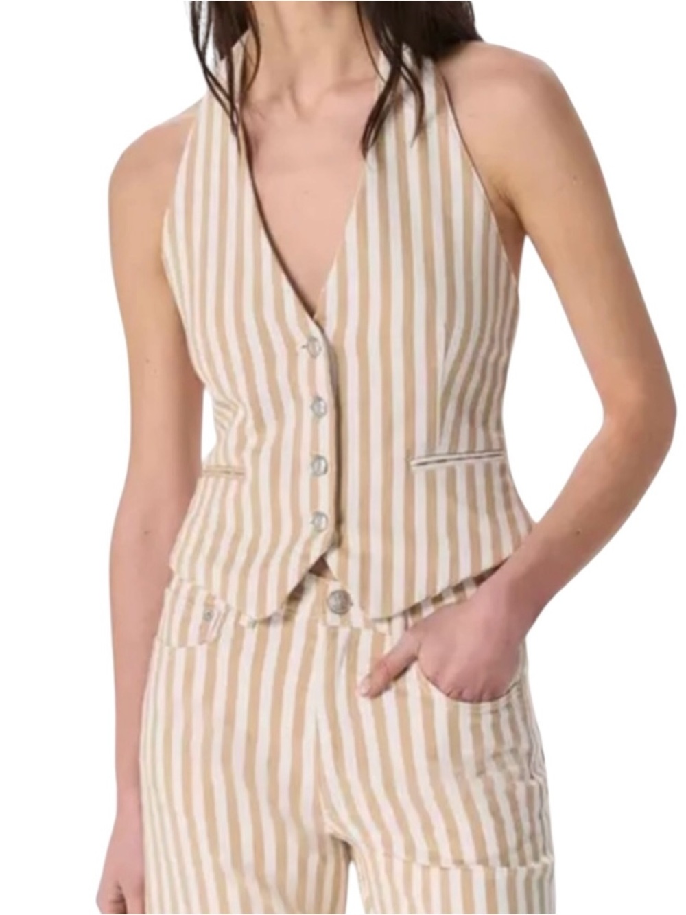 Camis & Sleeveless rag & bone Ethel Striped Vest Size 4